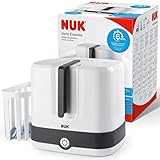 NUK Vario Express Flaschensterilisator sterilisiert bis zu 6 Babyflaschen...