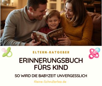 Erinnerungsbuch fürs Kind - So wird die Babyzeit unvergesslich