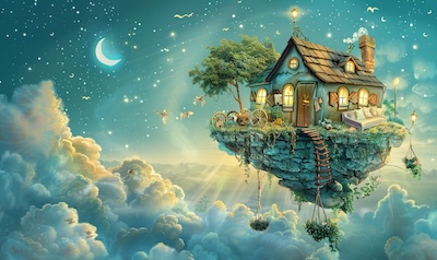 02 wo wohnt die schnullerfee feenhaus in den wolken