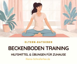 Beckenboden Training - Hilfsmittel und Übungen für zuhause